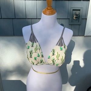Cactus Bikini Top